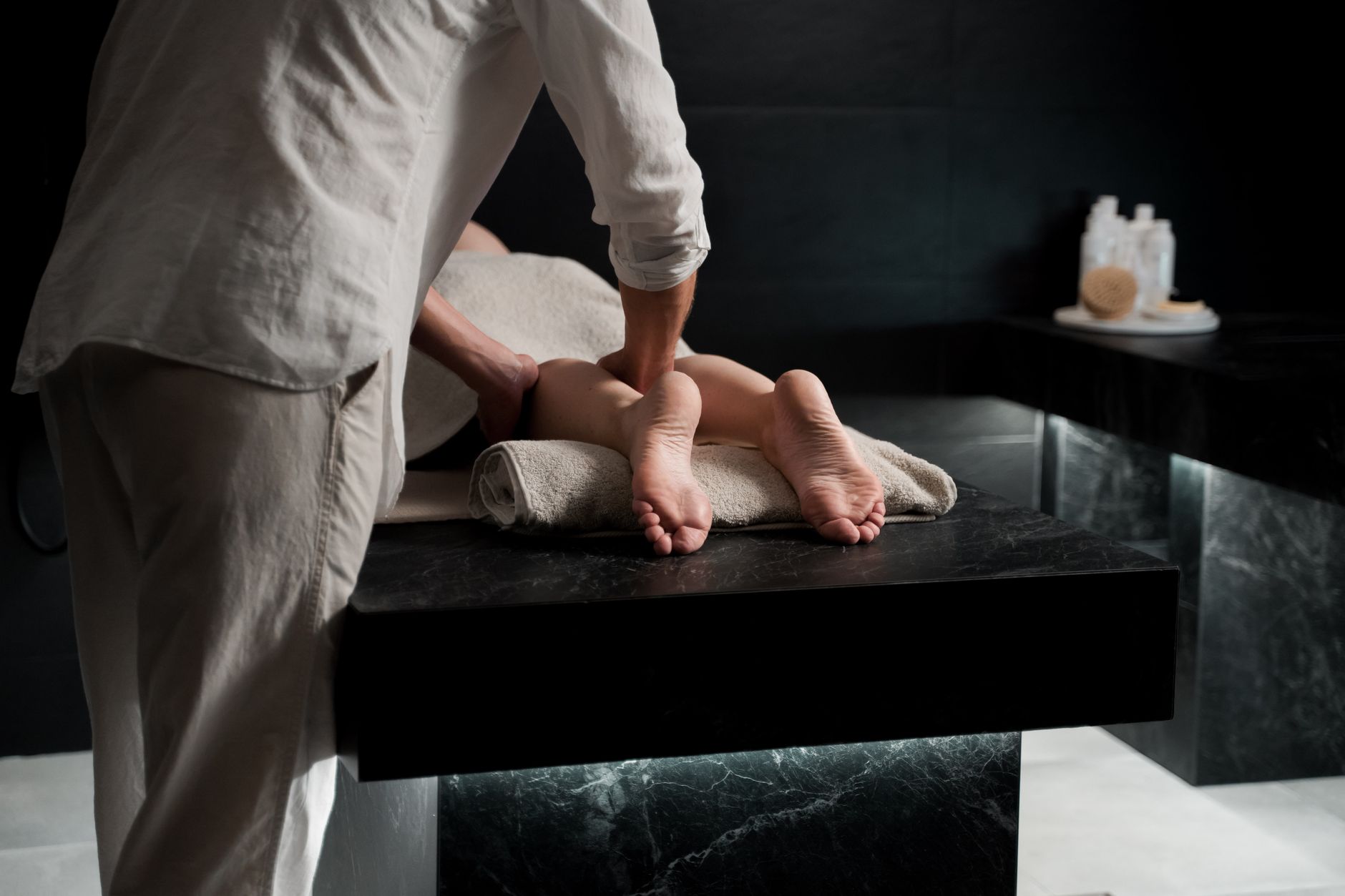 Treatment room at a spa evaluated in mystery guest audits