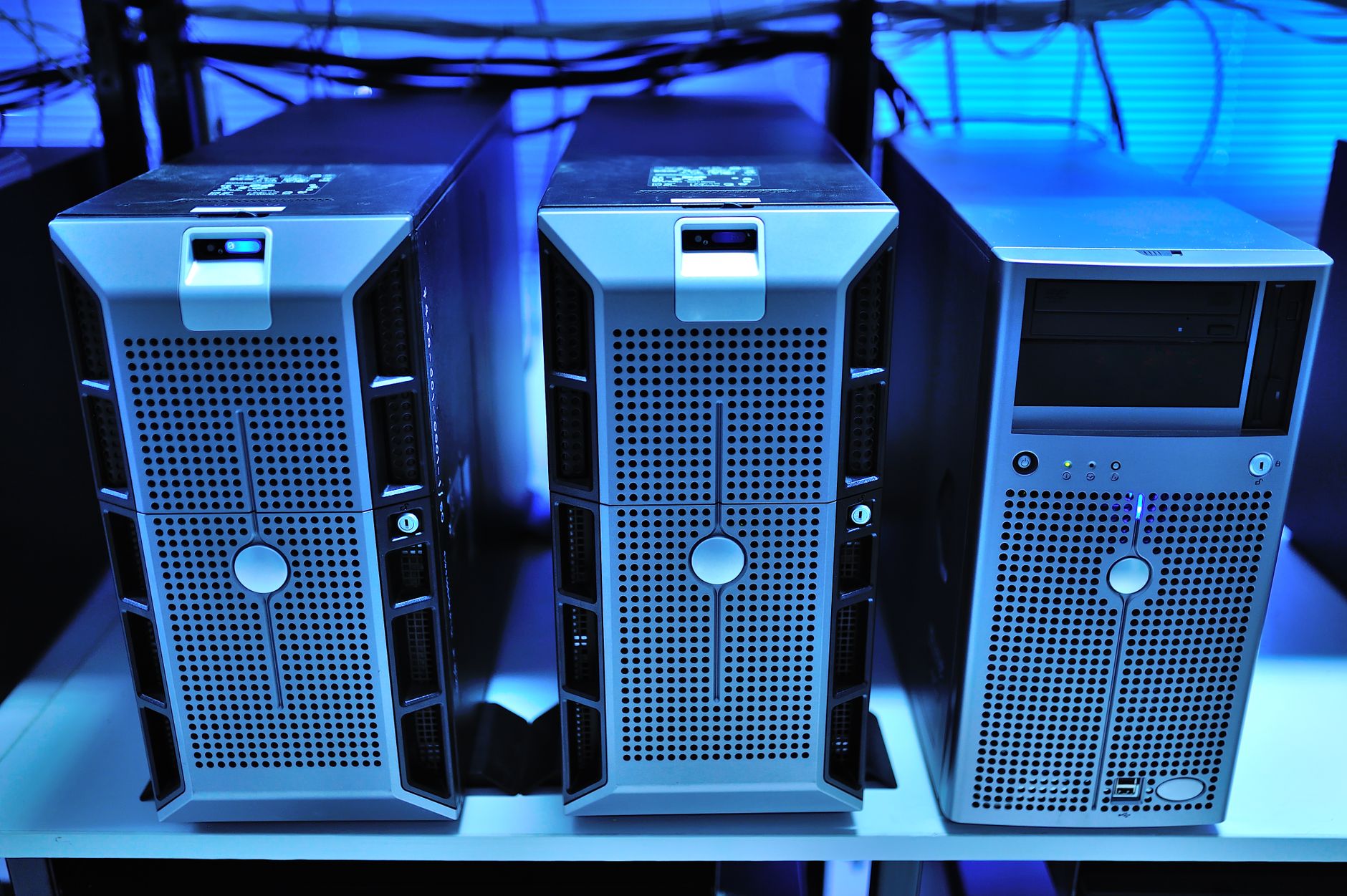 Data storage and backup on secure servers