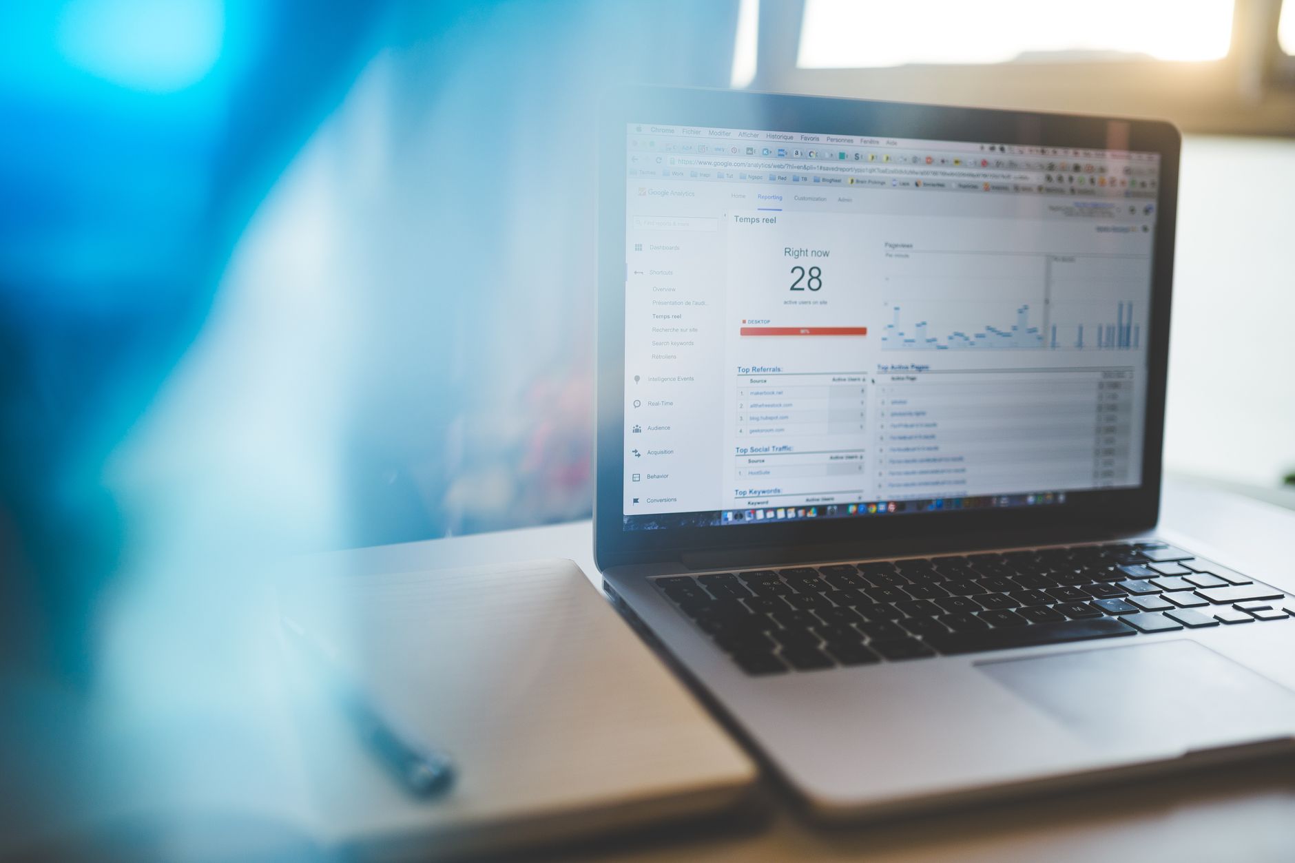 Software de contabilidad: dashboard con gráficas y datos financieros en pantalla