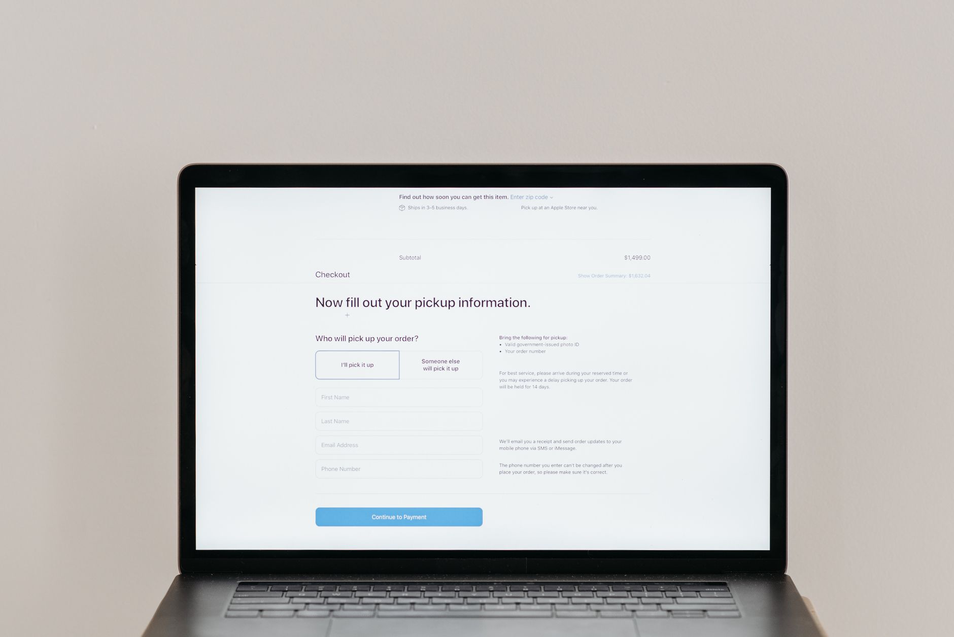 Digital checkout process ecommerce website review