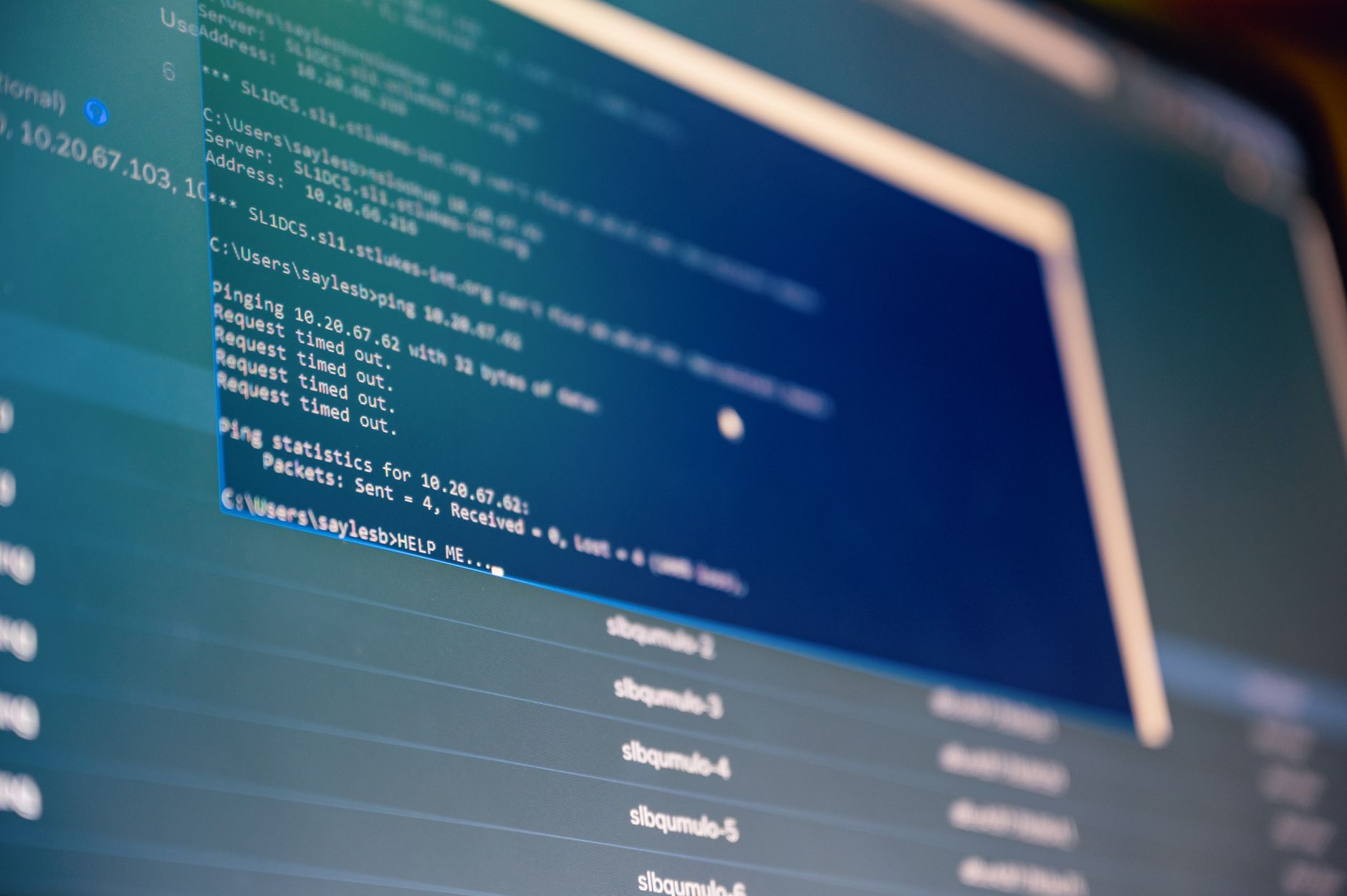 Network security protecting a company's remote access