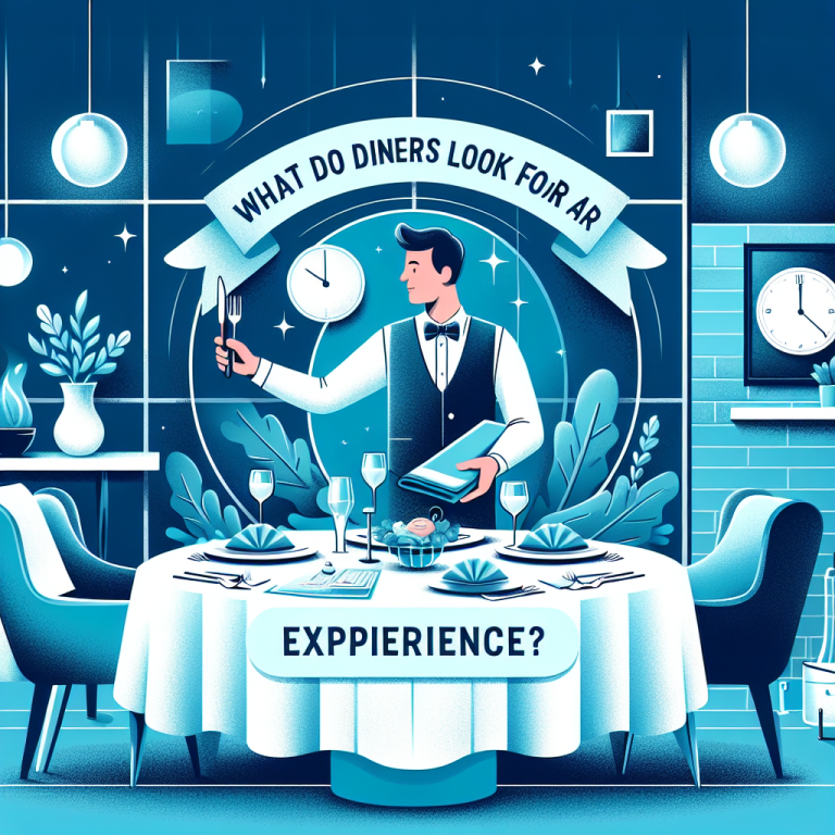 ¿Qué buscan los comensales en la experiencia de un restaurante?